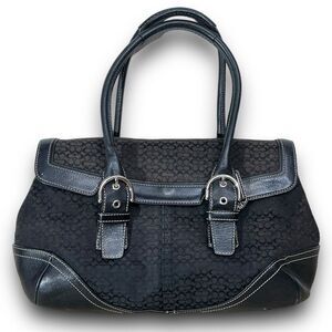 Coach Bags Vintage Coach Classic Black Satchel Soho Tote Purse